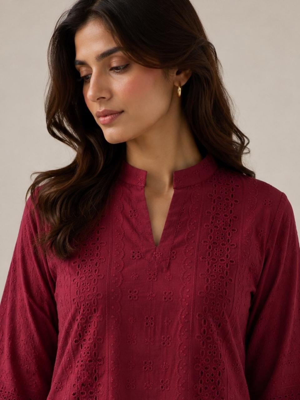 Deep Maroon